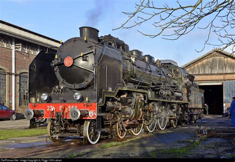 231G 558 SNCF 231G at Sotteville workshops, France by JL Poggi 100% steam Train Photography ...