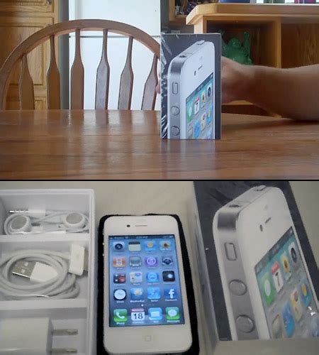 White iPhone 4 Unboxing Video Surfaces - TechEBlog