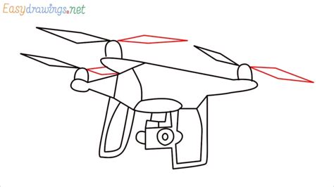 How to Draw a Drone step by step - [8 Easy Phase] + [Video]