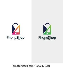 Phone Shop Logo Icon Vector Isolated Stock Vector (Royalty Free ...