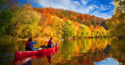 Fall Colors on the Water in Roanoke, VA | Trails & Blueways