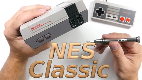 NES Classic Edition - Teardown - Unboxing - Repair Video - YouTube