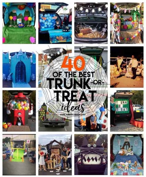 40 of the best Trunk or Treat Ideas - A girl and a glue gun