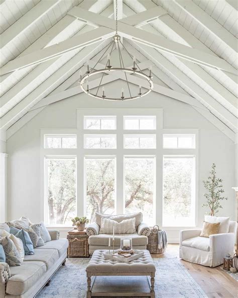 Design Tips For Vaulted Ceiling Living Rooms | Baci Living Room