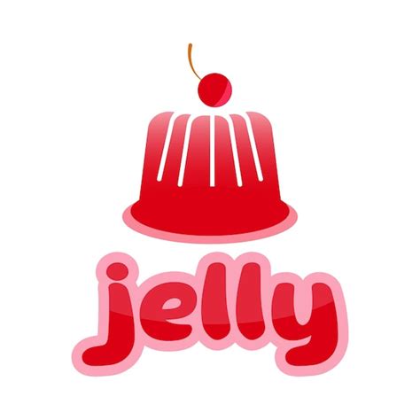 Premium Vector | Jelly logo vector illustration jelly icon colorful ...