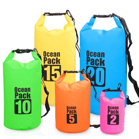 Waterproof Bag PVC Waterproof Bag Swimming Dry Bag Beach Rafting Bag ...