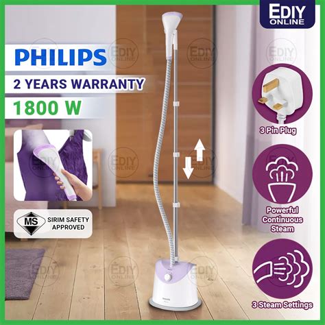 PHILIPS Garment Stand Steamer Iron Steam GC483/36 GC483 GC487 Seterika Wap Berdiri 烫斗 GC481 ...