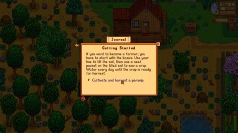 Quest - Stardew Valley | Interface In Game