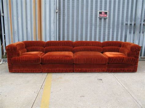 Rust Colored Sofa With Chaise – Warehouse of Ideas