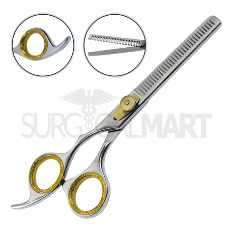 Professional Hair Thinning Scissors 6.5" Gold + Sliver |Surgical Mart