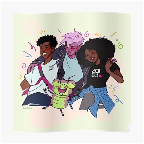 "Older Kipo Characters" Poster for Sale by DoodleFox | Redbubble