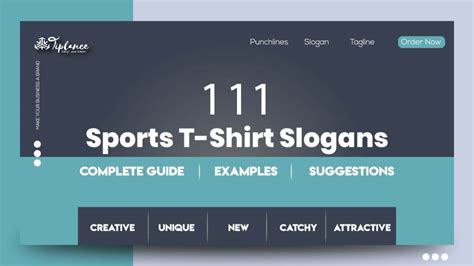 111+ Best Sports T-Shirt Slogans Taglines & Ideas - Tiplance