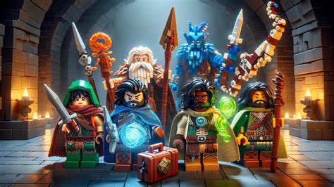 New DnD LEGO Set: Red Dragons Tale (First Look) | D&D Toys