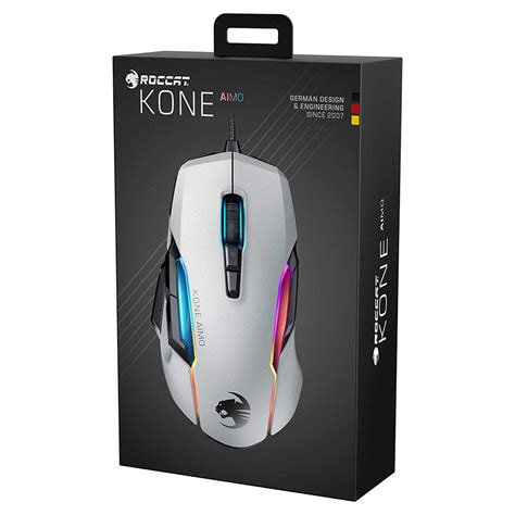 ROCCAT Kone Aimo Remastered Gaming Mouse - White | PC | Buy Now | at Mighty Ape NZ