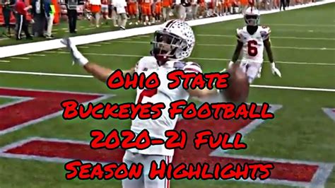 Ohio State Buckeyes Football: Full 2020-21 Season Highlights - YouTube