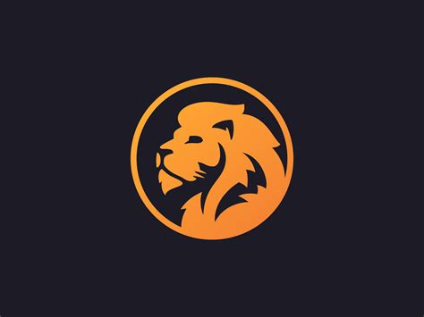 Orange Lion Logo