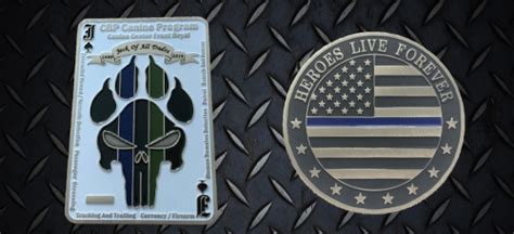 Police Challenge Coins - Hero Industries