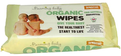 Beaming Baby Organic Baby Wipes - Natural Collection