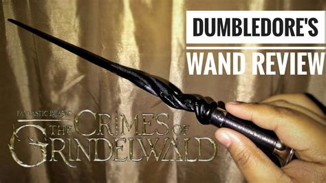 Dumbledore's Wand Review - Noble Collection - YouTube