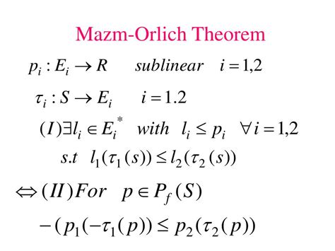 PPT - Applications of Hahn Banach Theorem PowerPoint Presentation, free download - ID:4238436