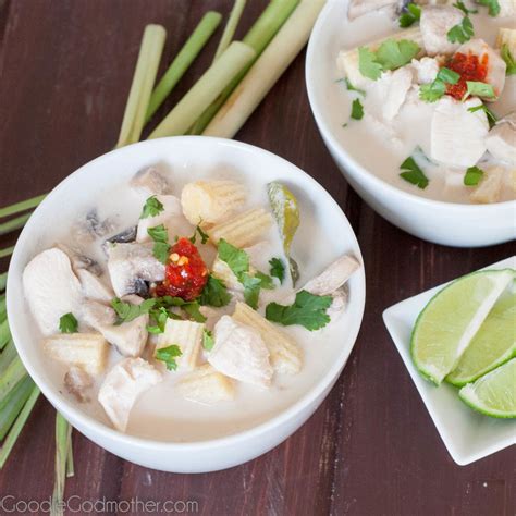 Tom Kha Gai Soup - Goodie Godmother