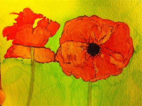 Oriental Poppies | Painting, Art, Oriental