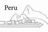 Peru Coloring Pages  Free Printable For Kids sketch template