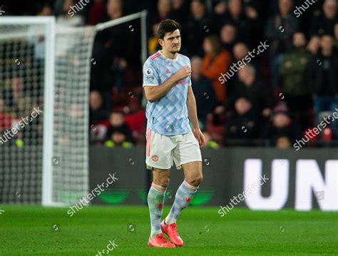 Harry Maguire Manchester United Shown Red Editorial Stock Photo - Stock ...