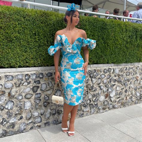 ‘AT THE RACES’ Midi Dress – Bella Luxe