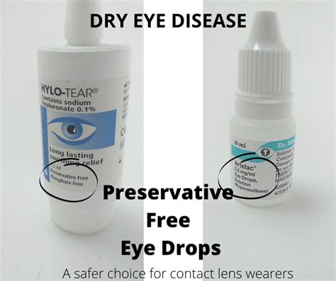 Eye Drops for Dry Eyes: Preservative Free Eye Drops - HubPages