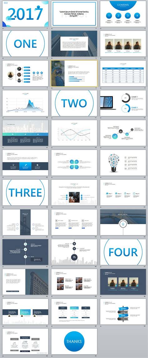 35+ Best Blue business PowerPoint templates #powerpoint #templates # ...