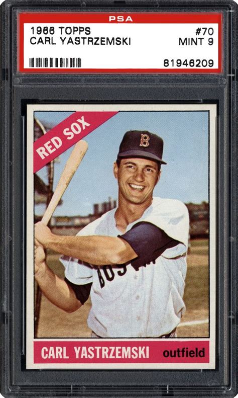 Auction Prices Realized Baseball Cards 1966 Topps Carl Yastrzemski