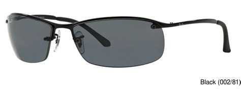 Buy Ray Ban RB3183 Polarized Semi Rimless / Half Frame Prescription ...