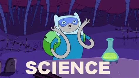 Science GIF - Cartoon Network Adventure Time Finn - Discover & Share GIFs