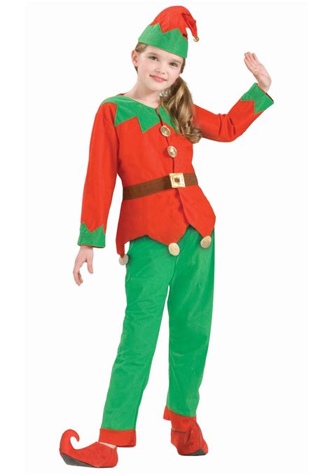 Kids Christmas Elf Costume