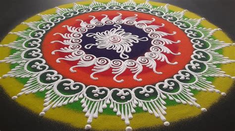 Diwali Special Sanskar Bharti Rangoli Using Plastic Bag | दिवाळी स्पेशल संस्कार भारती रांगोळी ...