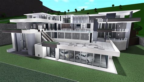 Bloxburg Modern House Tutorial Bloxburg House Tutorials 70k | Images and Photos finder