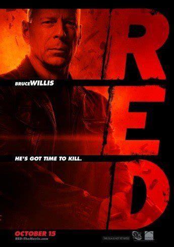 'Red' con Bruce Willis, cartel