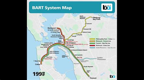 BART System Maps 1972- 2020 - YouTube