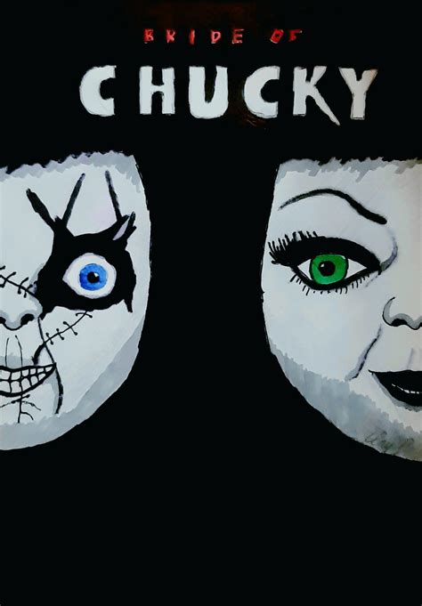 Bride of Chucky poster drawn by me! : r/Chucky