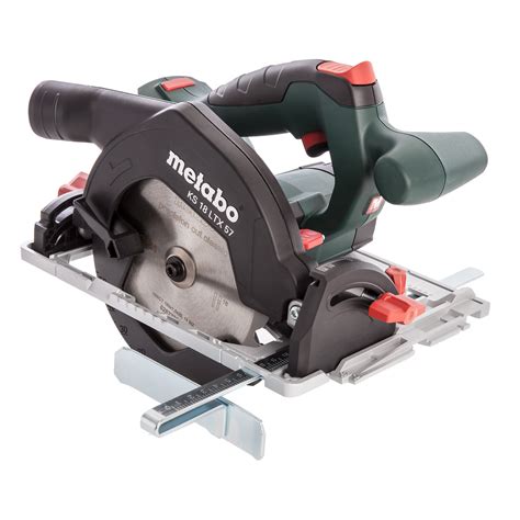 Metabo KS 18 LTX 57 Cordless 18V Circular Saw 165mm in MetaL