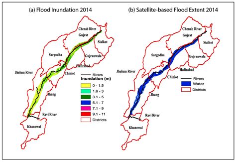 Chenab River Map