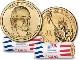 James K. Polk Presidential Dollar Coin Cover | Coin News