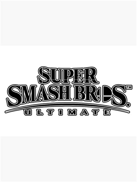 Download High Quality super smash bros ultimate logo Transparent PNG ...