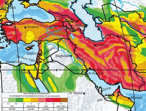 Earthquake Zones In World Map - Earthquake Risk Zones A People S ...