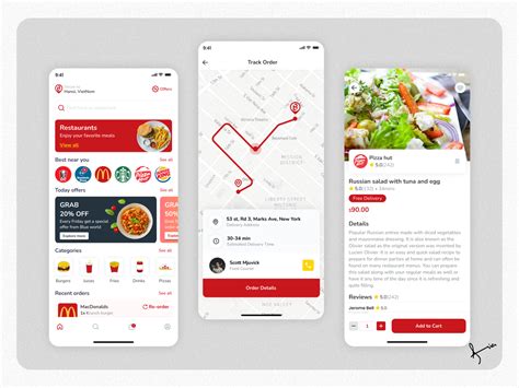 Dribbble - Food_Delivery_App_Mobile_App_UIUX_Design.png by Asia Khanum