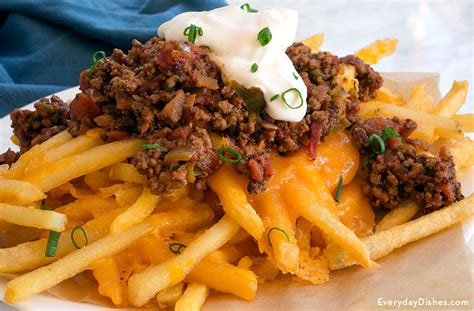 Baked Chili Cheese Fries Recipe