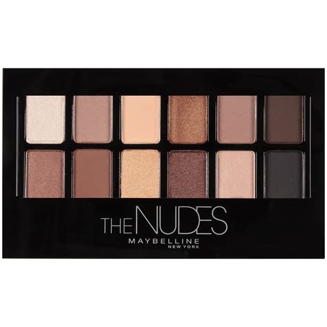 Maybelline The Nudes Eyeshadow Palette, 0.34 oz. - Walmart.com - Walmart.com