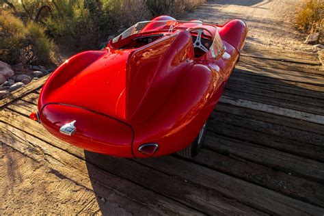 A Rare Factory-Red Jaguar D-Type – Britain's Le Mans-Dominating Supercar