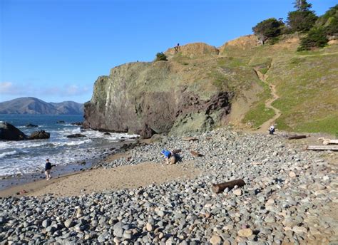 Mile Rock Beach at Lands End in San Francisco, CA - California Beaches